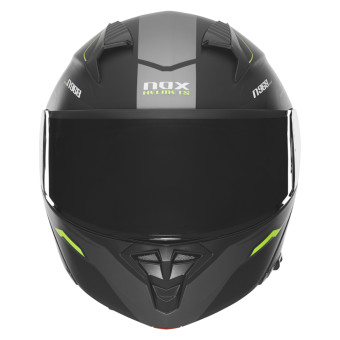NOX N968 Ultra Matt Black Yellow
