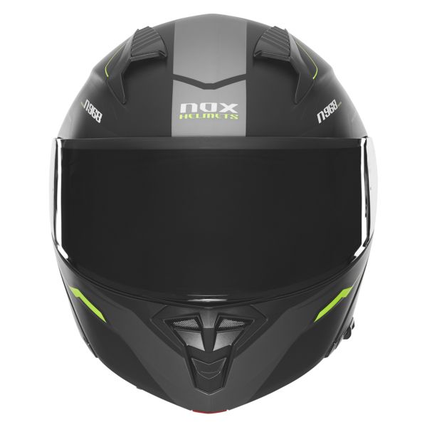 NOX N968 Ultra Matt Black Yellow