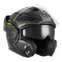 Casque Modular NOX Spinner Ark Mat Black Yellow