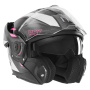Casque Modular NOX Spinner Ark White Pink Black