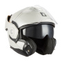 Casque Modular NOX Spinner Shiny White