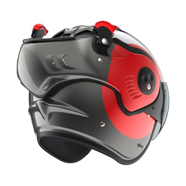 Roof Boxer Alpha Focus Red Silver