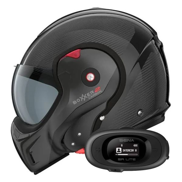 Modular Roof Boxxer 2 Carbon Wonder Black + Kit bluetooth 5R Lite Modular Roof Boxxer 2 Carbon Wonder Black + Kit bluetooth 5R Lite