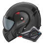 Casque Modular Roof Boxxer 2 Carbon Wonder Black + Kit Bluetooth BT Mini