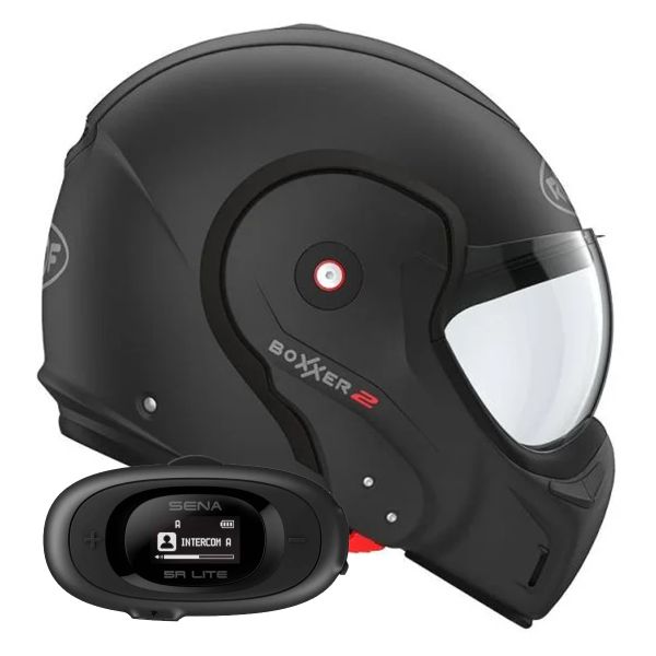 Modular Roof Boxxer 2 Mat Black + Kit bluetooth 5R Lite Modular Roof Boxxer 2 Mat Black + Kit bluetooth 5R Lite