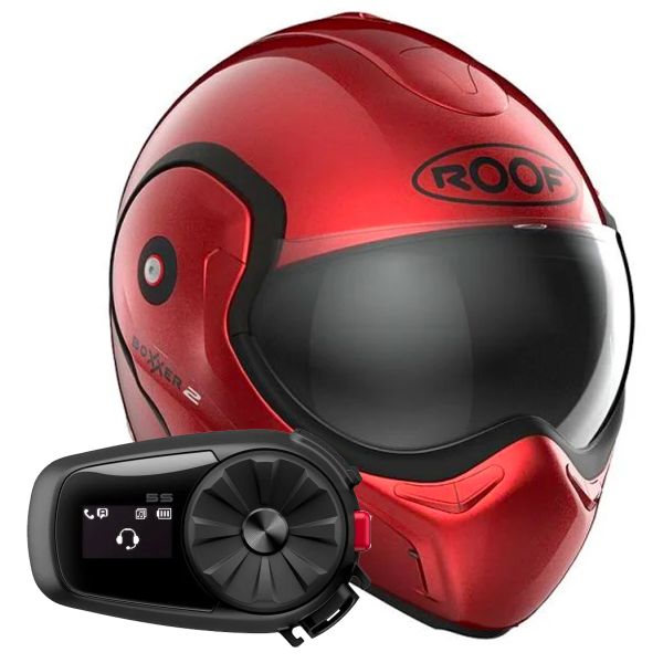 Modular Roof Boxxer 2 Red + Kit Bluetooth 5S Solo