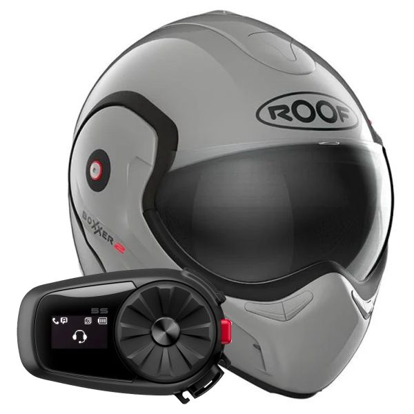 Modular Roof Boxxer 2 Smokey Grey + Kit Bluetooth 5S Solo