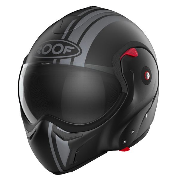 Modular Roof Boxxer 2 Stripes Mat Black Metal