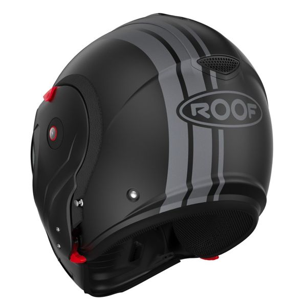 Roof Boxxer 2 Stripes Mat Black Metal