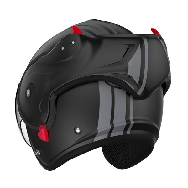 Roof Boxxer 2 Stripes Mat Black Metal