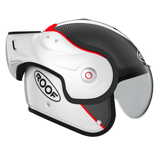 Roof Boxxer Carbon White Red