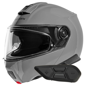 Casque Modular Schuberth C5 Concrete Grey + Kit Bluetooth SC2 C5 - E2 Casque Modular Schuberth C5 Concrete Grey + Kit Bluetooth SC2 C5 - E2