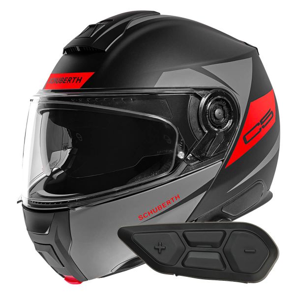 Modular Schuberth C5 Eclipse Anthracite + Kit Bluetooth SC2 C5 - E2