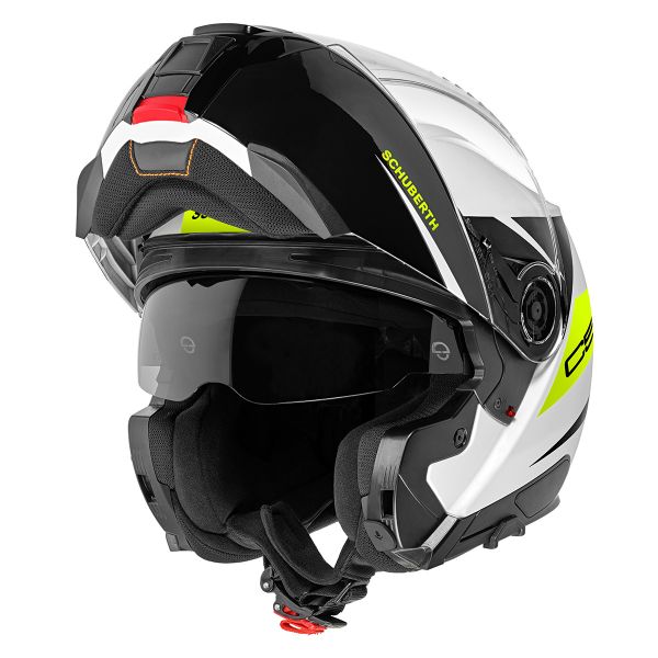 Schuberth C5 Eclipse Yellow + Kit Bluetooth SC2 C5 - E2