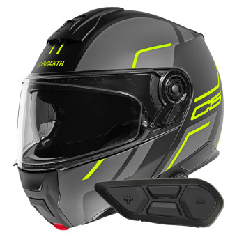 Modular Schuberth C5 Master Yellow + Kit Bluetooth SC2 C5 - E2