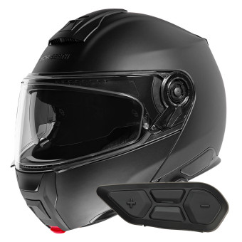 Modular Schuberth C5 Matt Black + Kit Bluetooth SC2 C5 - E2