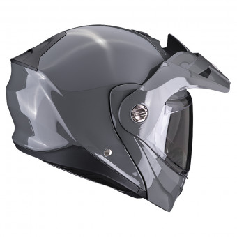 Scorpion ADX-2 Grey Cement + Kit Bluetooth BT Mini