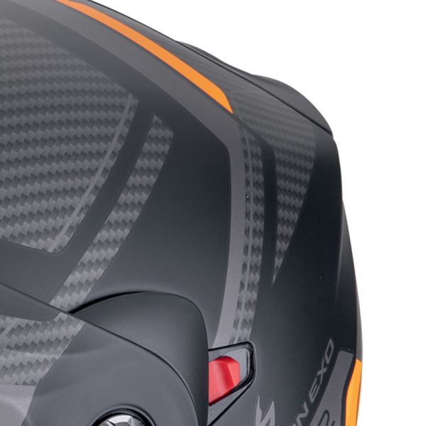 Scorpion ADX-2 Lewis Matt Black Orange + Kit Bluetooth BT Mini