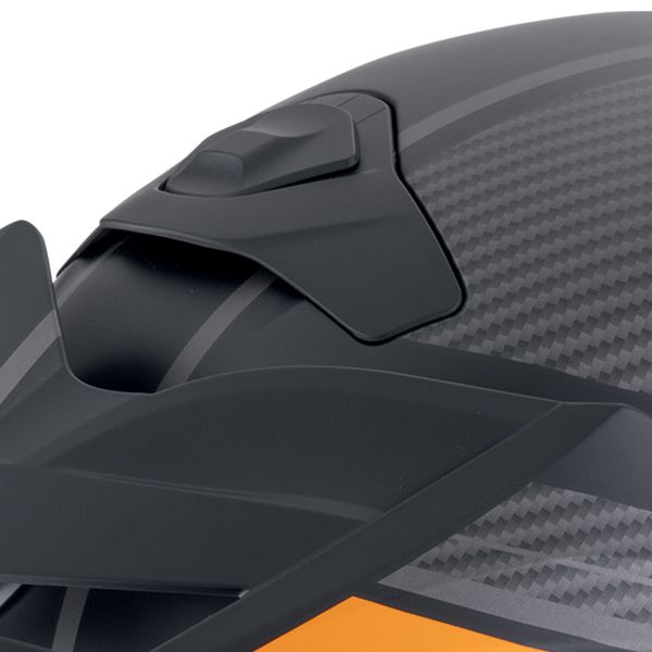 Scorpion ADX-2 Lewis Matt Black Orange + Kit Bluetooth BT Mini