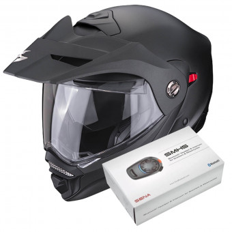 Modular Scorpion ADX-2 Matt Black + Kit Bluetooth SMH5
