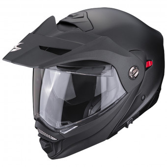 Scorpion ADX-2 Matt Black + Kit bluetooth Exo-Com Link-1 Solo