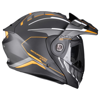 Scorpion ADX-2 Walt Black Matt Orange