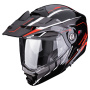 Casque Modular Scorpion ADX-2 Walt Black Silver Red