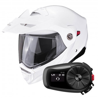 Modular Scorpion ADX-2 White + Kit Bluetooth 5S