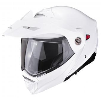 Scorpion ADX-2 White + Kit Bluetooth BT Mini