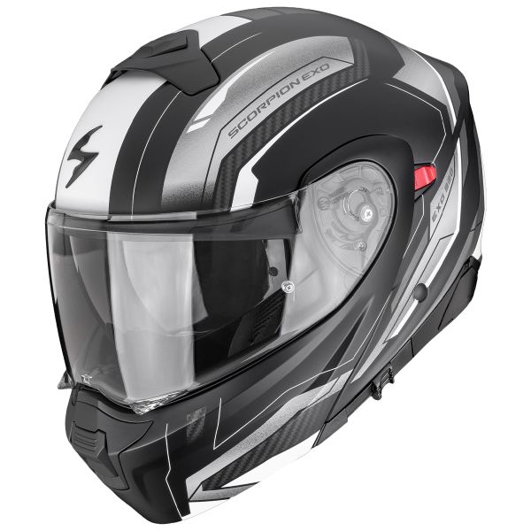 Modular Scorpion Exo 930 Evo Space Matt Black Silver White