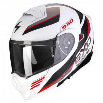 Convertible Scorpion Exo 930 Navig White Black Red