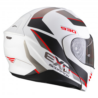 Scorpion Exo 930 Navig White Black Red