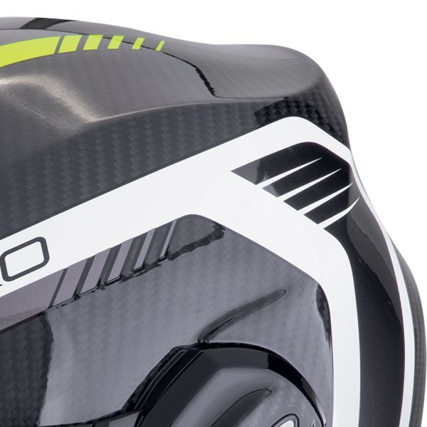 Scorpion Exo Tech Evo Carbon Cosy Negro Amarillo Fluo