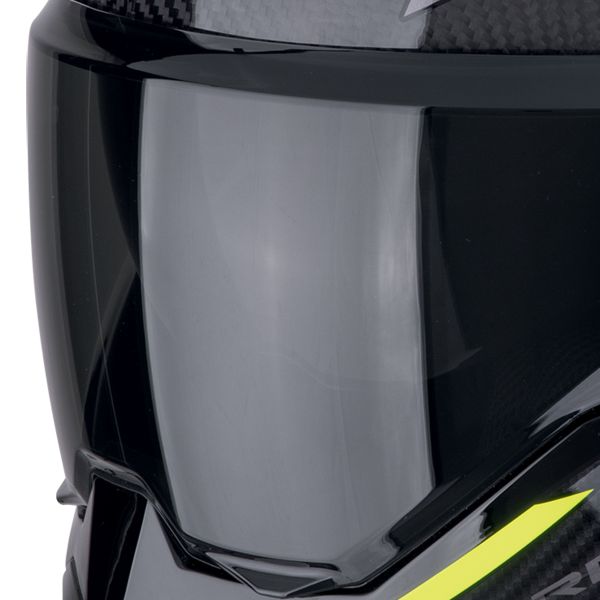 Scorpion Exo Tech Evo Carbon Cosy Negro Amarillo Fluo
