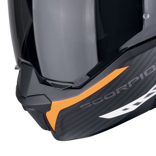 Scorpion Exo Tech Evo Carbon Cosy Mate Negro Naranja