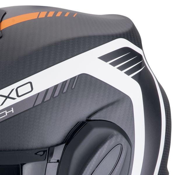Scorpion Exo Tech Evo Carbon Cosy Mate Negro Naranja