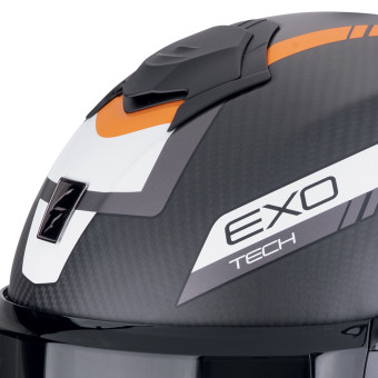 Scorpion Exo Tech Evo Carbon Cosy Matt Black + Kit bluetooth Exo-Com Link-1C