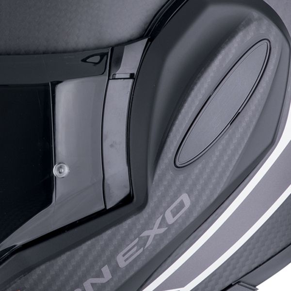 Scorpion Exo Tech Evo Carbon Cosy Mate Negro Naranja