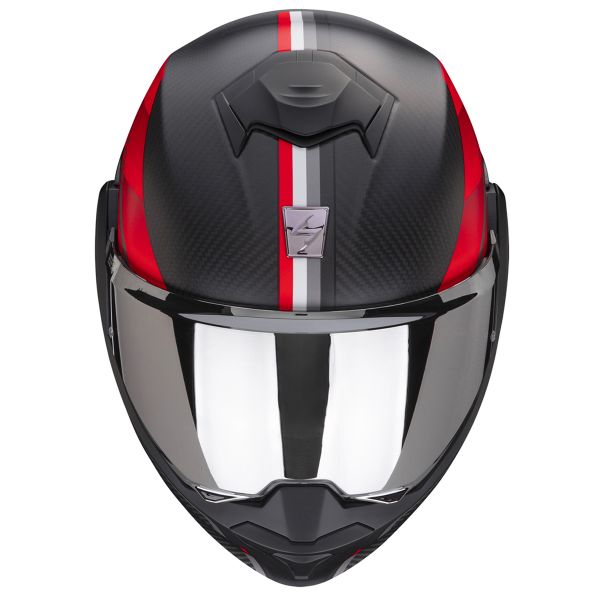Scorpion Exo Tech Evo Carbon Genus Matt Black Red