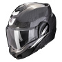 Casque Modular Scorpion Exo Tech Evo Carbon Rover Black White