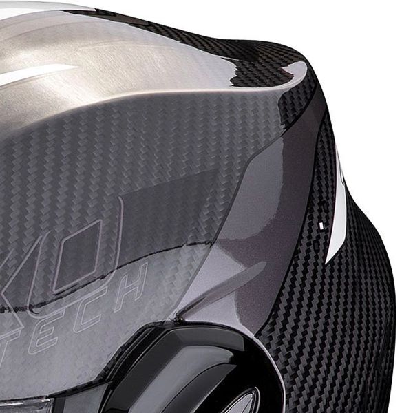 Scorpion Exo Tech Evo Carbon Rover Black White