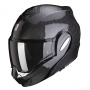 Casque Modular Scorpion Exo Tech Evo Carbon Solid Black
