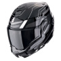 Casque Modular Scorpion Exo Tech Evo Conquer Negro Blanco