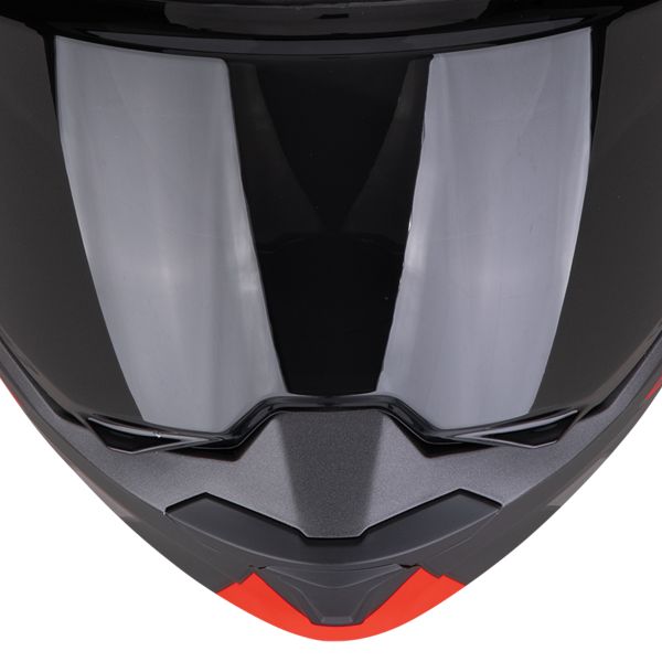 Scorpion Exo Tech Evo Conquer Negro Mate Rojo