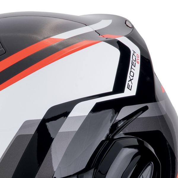 Scorpion Exo Tech Evo Furio Negro Rojo