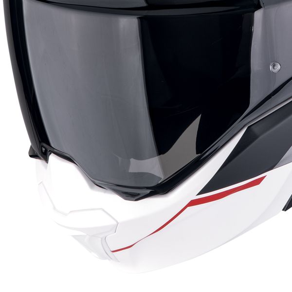 Scorpion Exo Tech Evo Furio Mate Blanco Negro Rojo