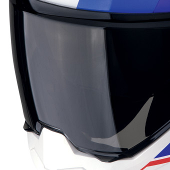 Scorpion Exo Tech Evo Furio White Red Blue + Kit Bluetooth Lokui K30