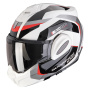 Casque Modular Scorpion Exo Tech Evo Pro Acuti Grey Black Red