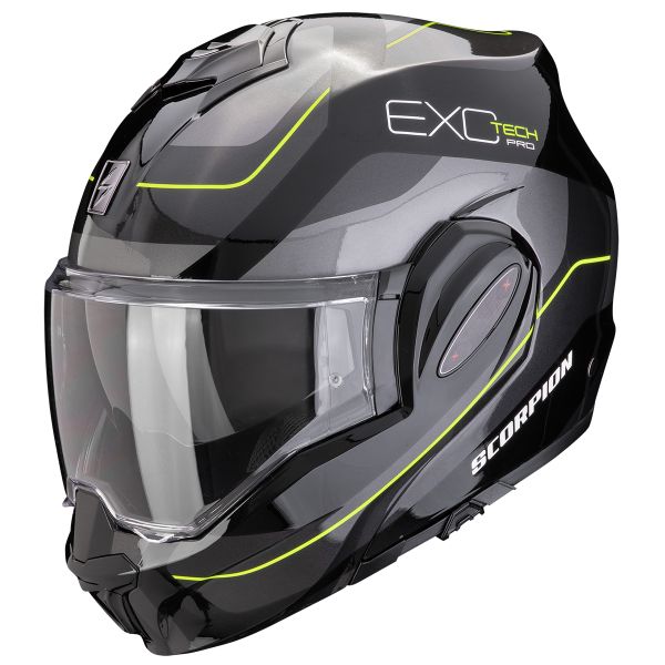 Modular Scorpion Exo Tech Evo Pro Commuta Black Silver Yellow