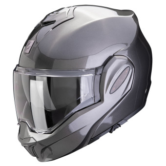 Scorpion Exo Tech Evo Pro Solid Grey + Kit Bluetooth 5S